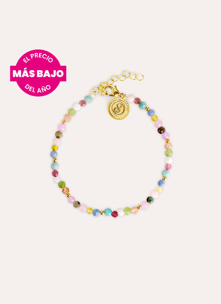 Pulsera Altea Colors Acero Baño Oro