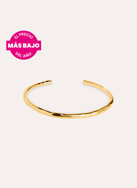 Brazalete Cane Baño Oro
