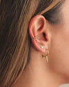 Rolling Gold Earrings
