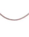 Collar Riviere Spark Plata Baño Oro Rosa