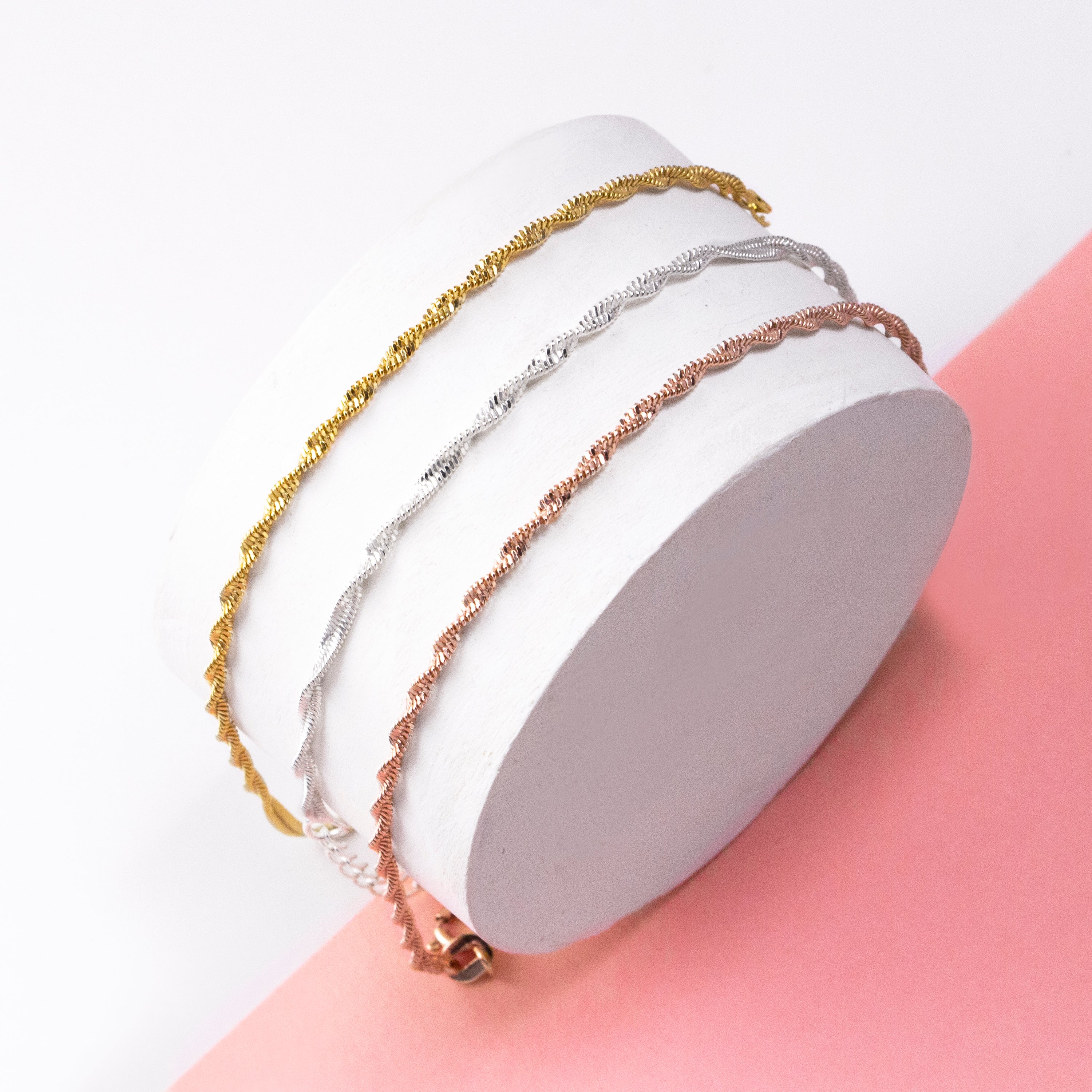 Pulsera Twist Oro - singularu