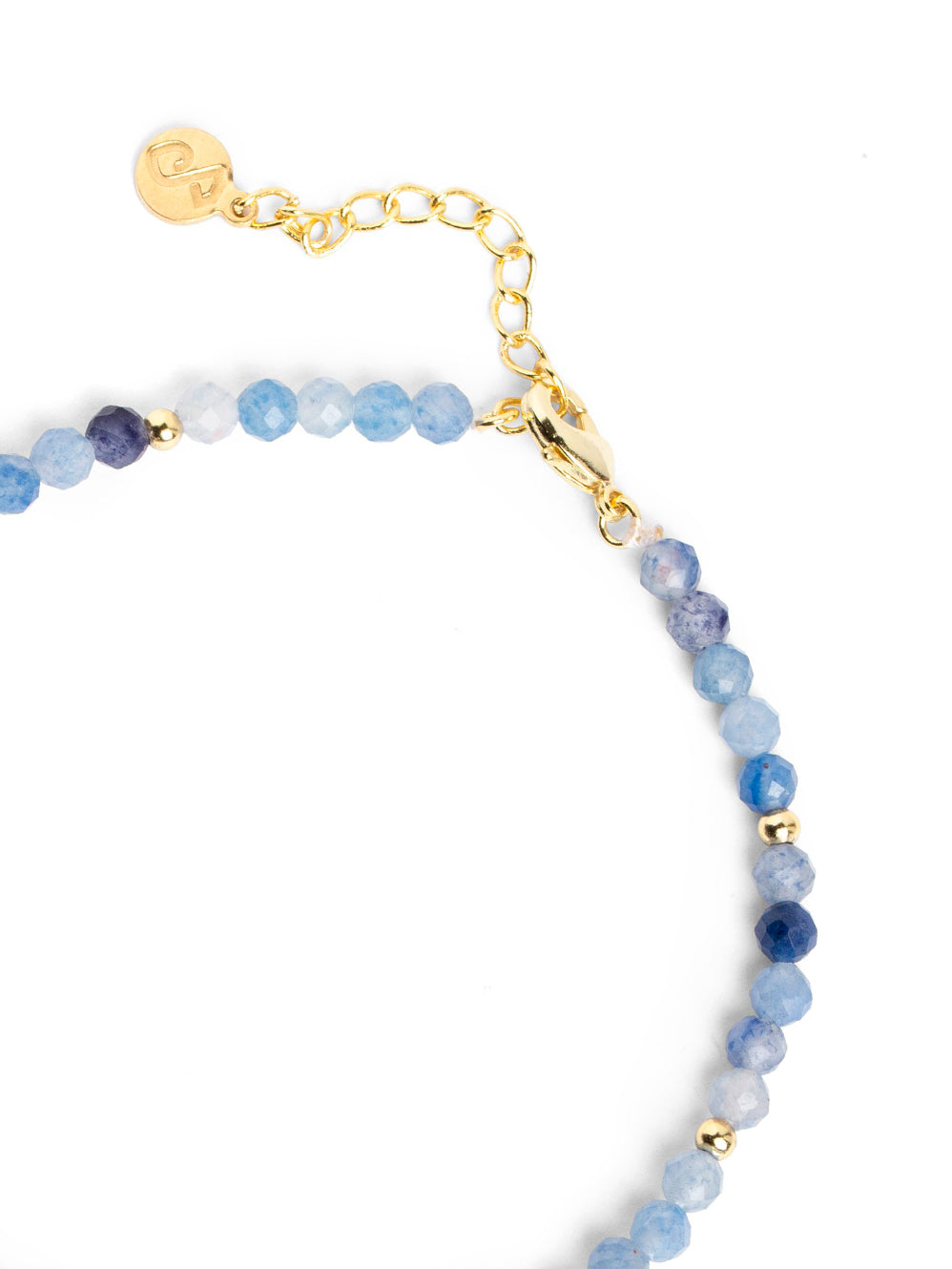 Pulsera Altea Dots Indigo Baño Oro