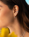 Cleo S Silver Hoop Single Earring