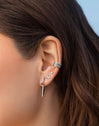 Spark Silver Single Earring