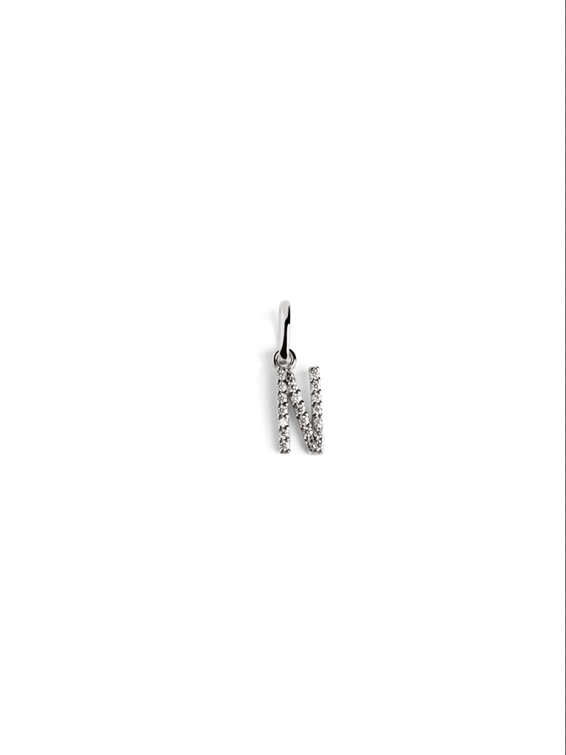 Charm Letter Spark Plata N
