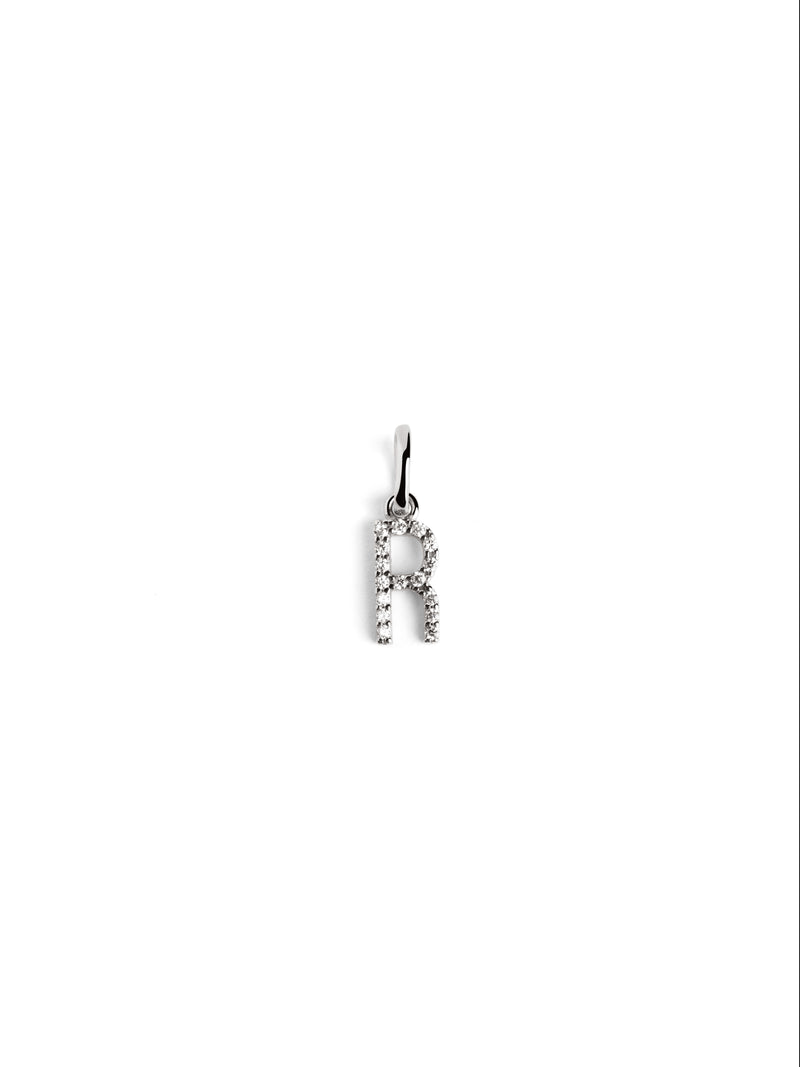 Charm Letter Spark Plata R