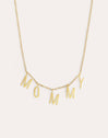 Letters Personalized Gold Necklace