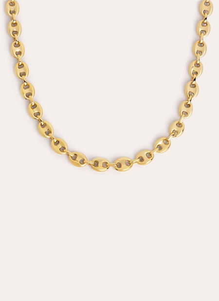 Maillon Calabrote Gold Necklace