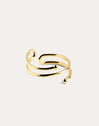 Double Dot Gold Ring