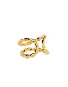 Double Rope Gold Ring
