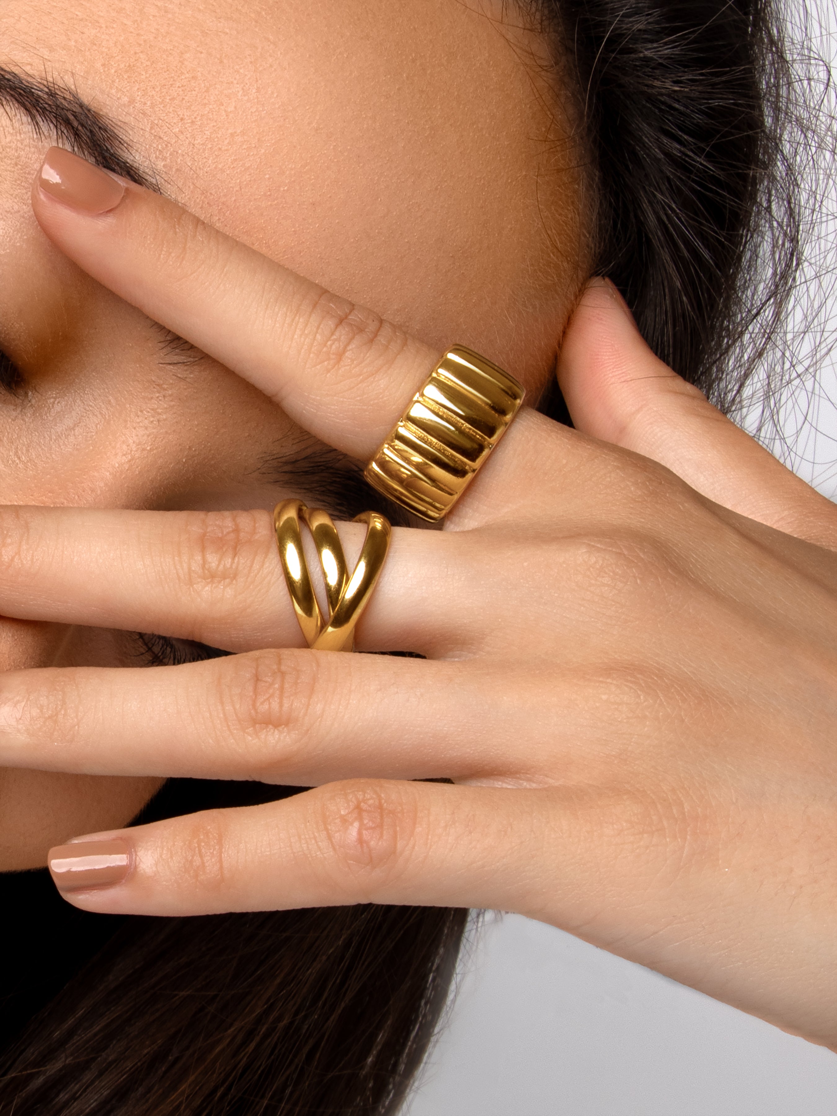 Anillo Nantes Oro Puesta