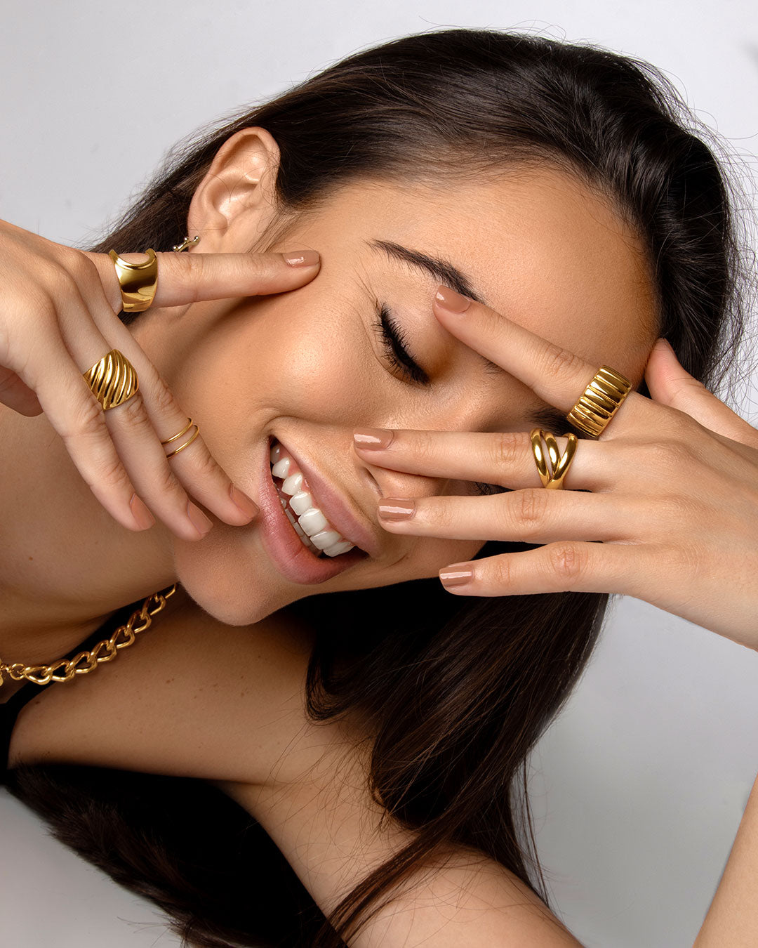 Anillo Nantes Oro Puesta