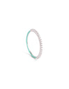 Anillo Half Sky Enamel Plata
