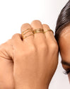 Pack 10 Anillos Helena Oro Puesta