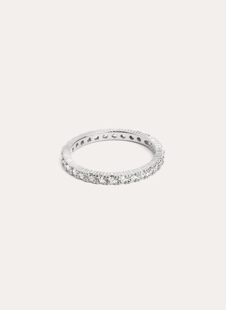 Riviere Silver Ring
