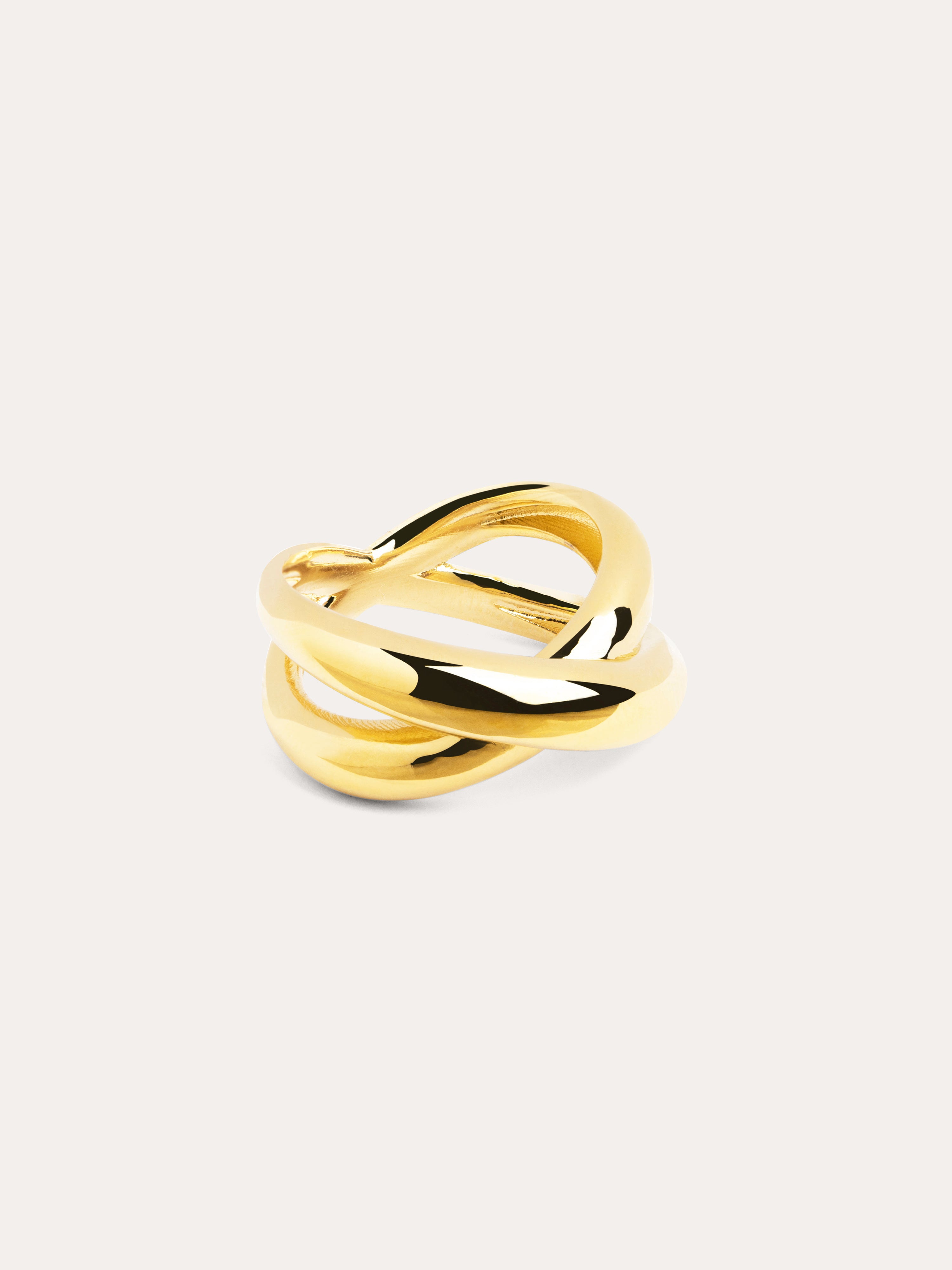 Anillo Single Cross Oro