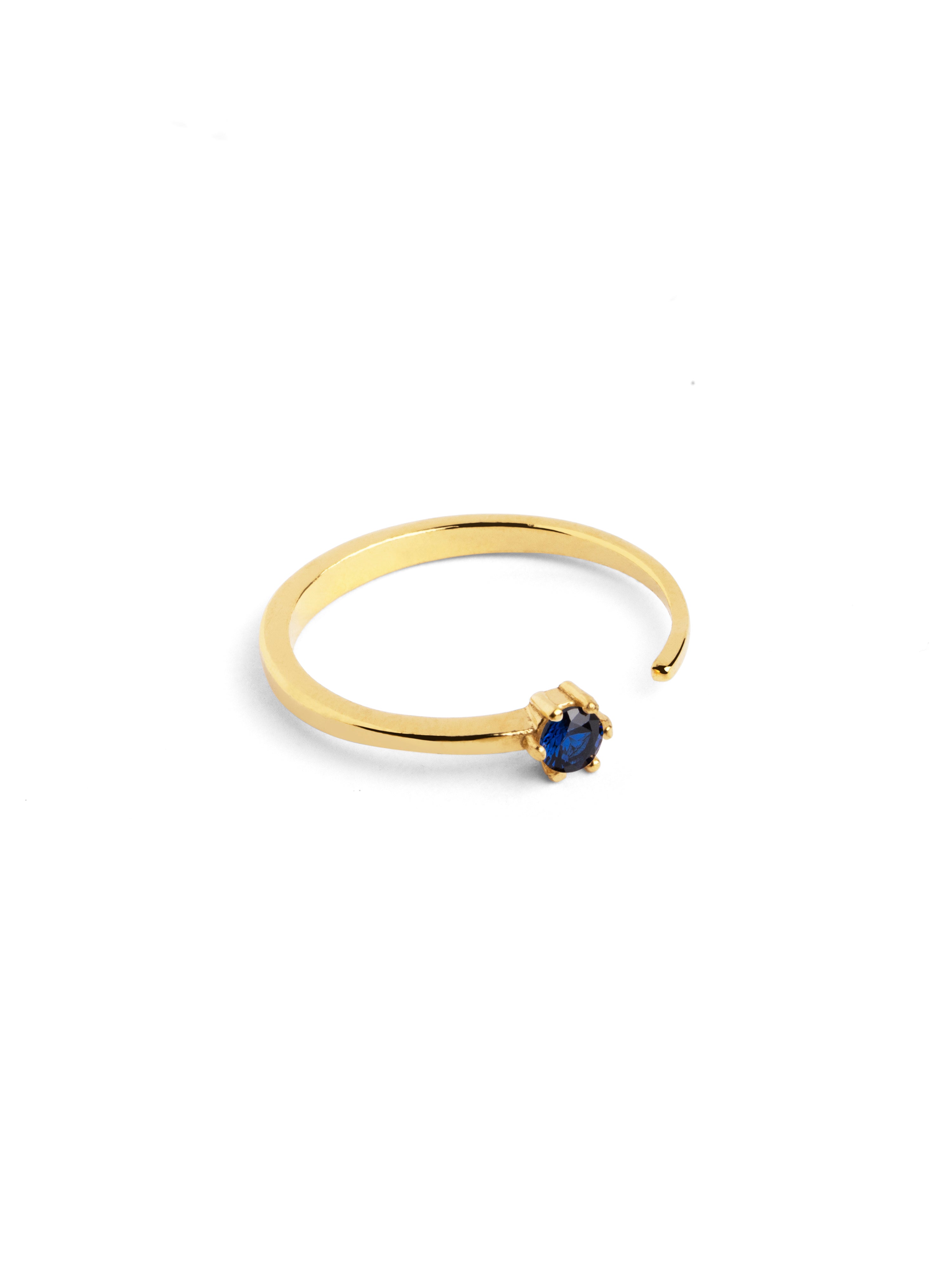 Anillo Sophie Sapphire Oro