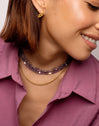 Collar Altea Lavande Oro Puesta