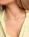 Collar Bahía Dots Colors Oro