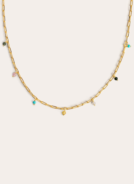 Chic Colors Gold Necklace 
