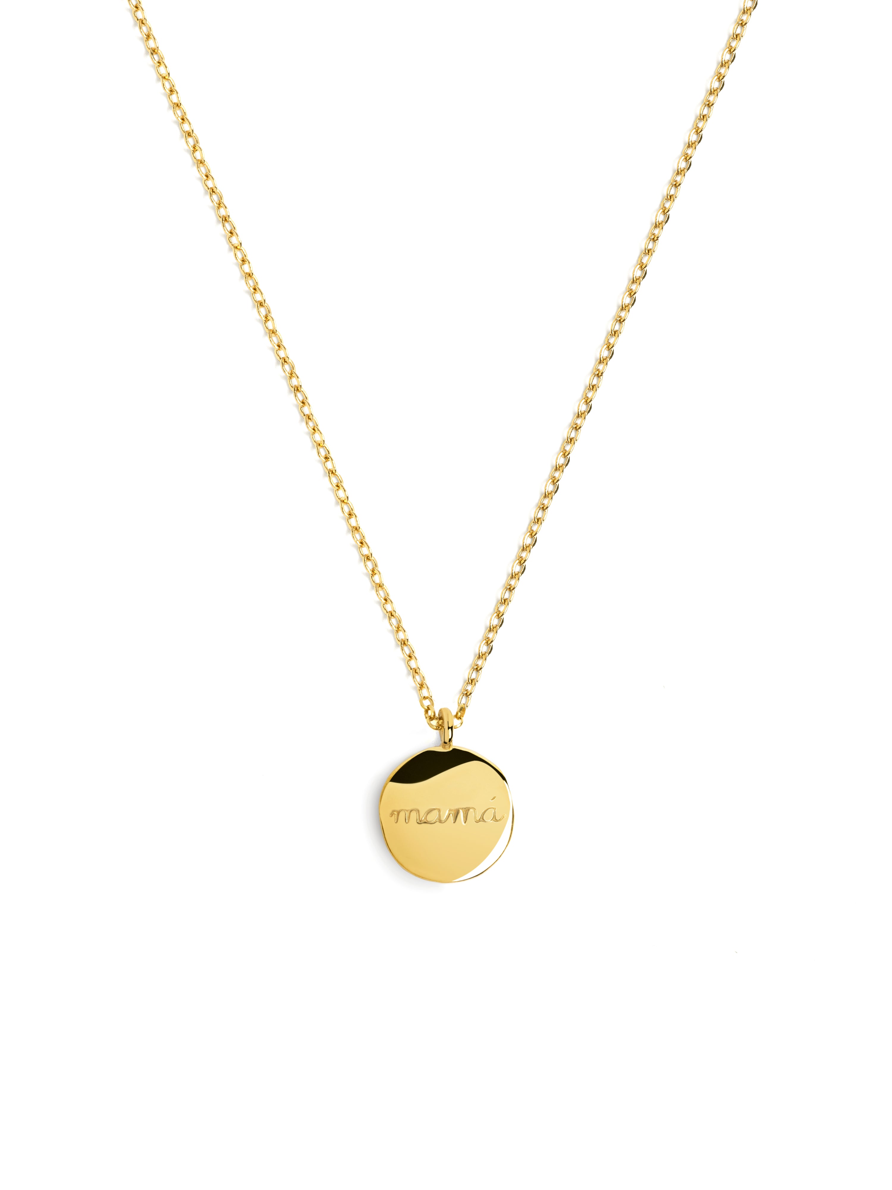 Collar Mamá Medallion Oro