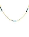 Marea Turquoise Gold Necklace