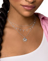 Collar Mini Moons 3mm Plata