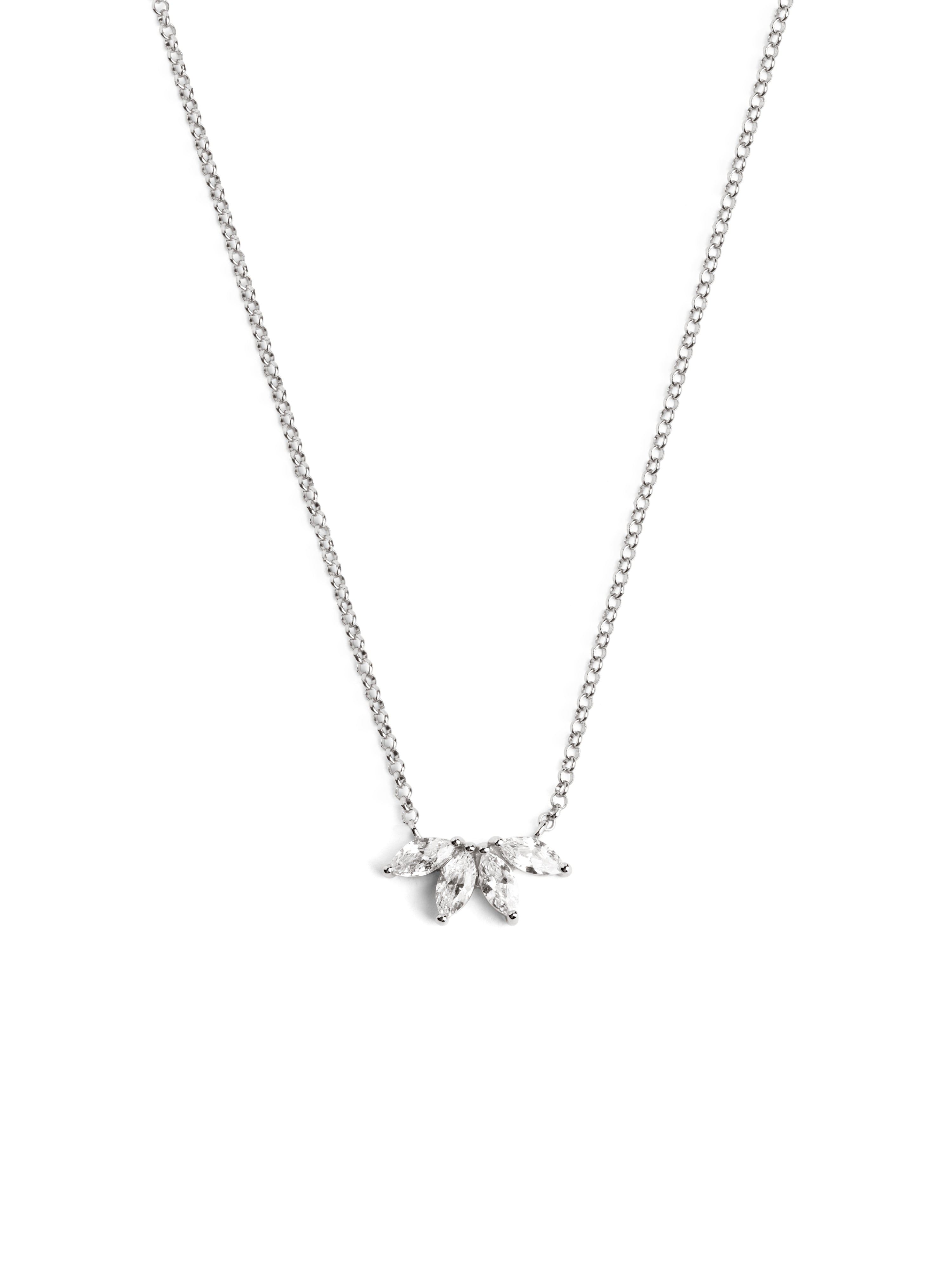 Collar Miss Marquise Plata