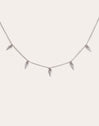 Collar Mini Peaks Plata