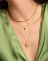 Collar Solstice Moon Oro