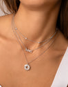 Collar Sparks Plata Puesta