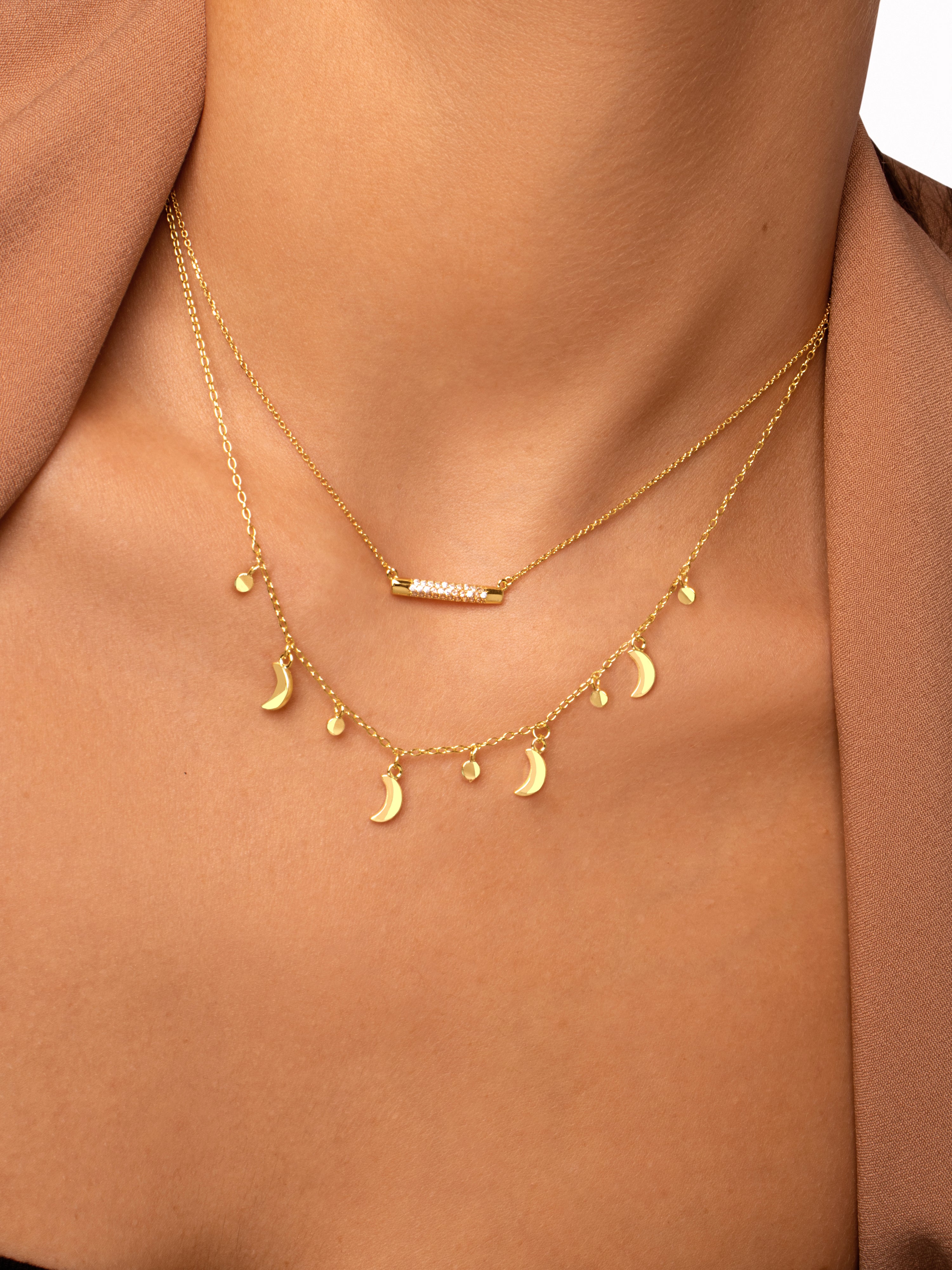 Collar Stick Sparks Oro Puesta