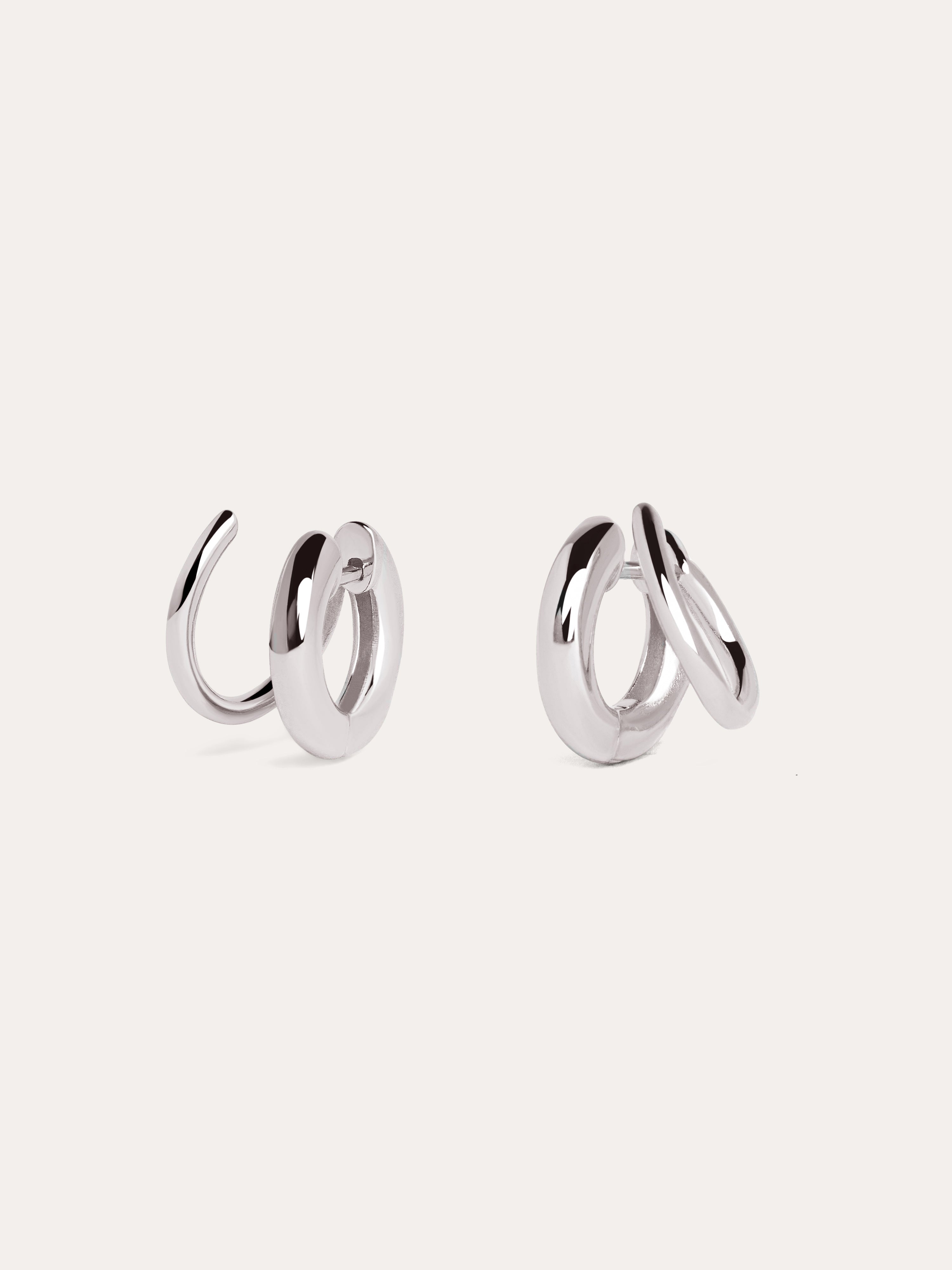 Pendientes Aro Duo