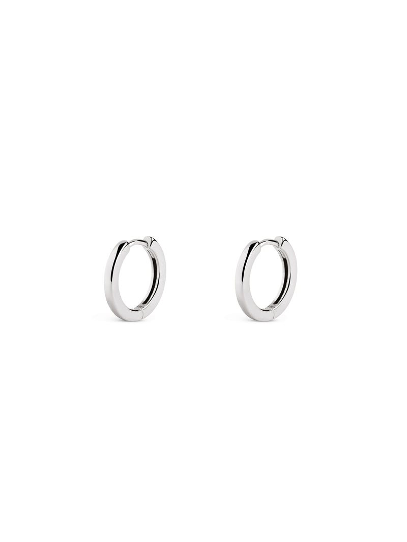 Brincos de Argola 10mm Prata