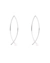Pendientes Arch Pearl Plata