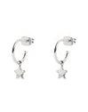 Pendientes Aro Star Plata