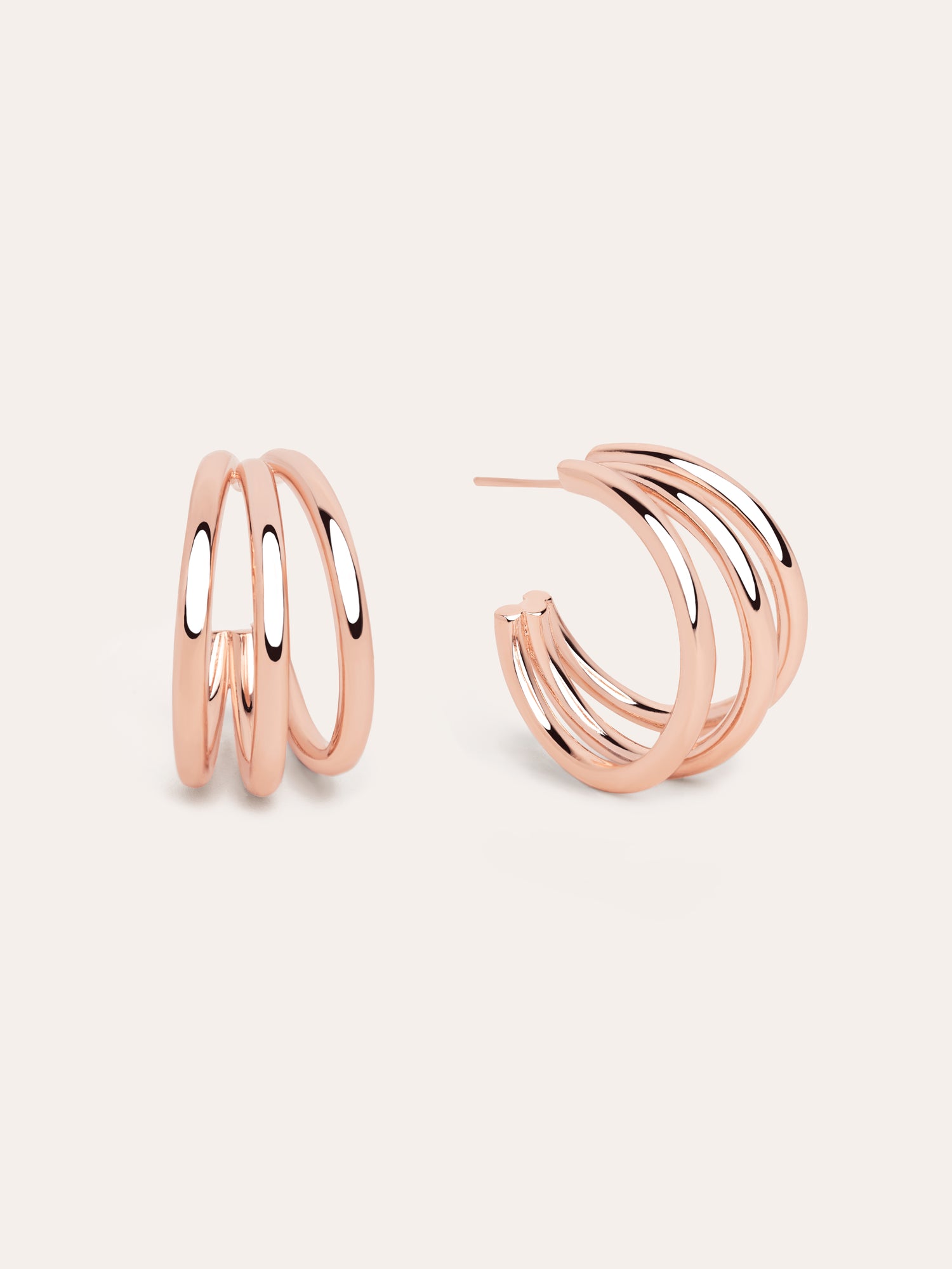 PENDIENTES - Oro Rosa