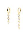 Pendientes Astros  Oro