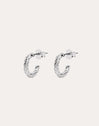 Pendientes Aro Croco Plata