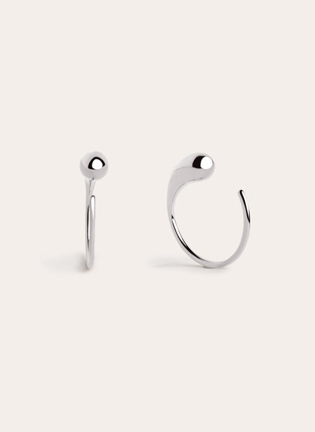 Sophie Silver Drop Earrings