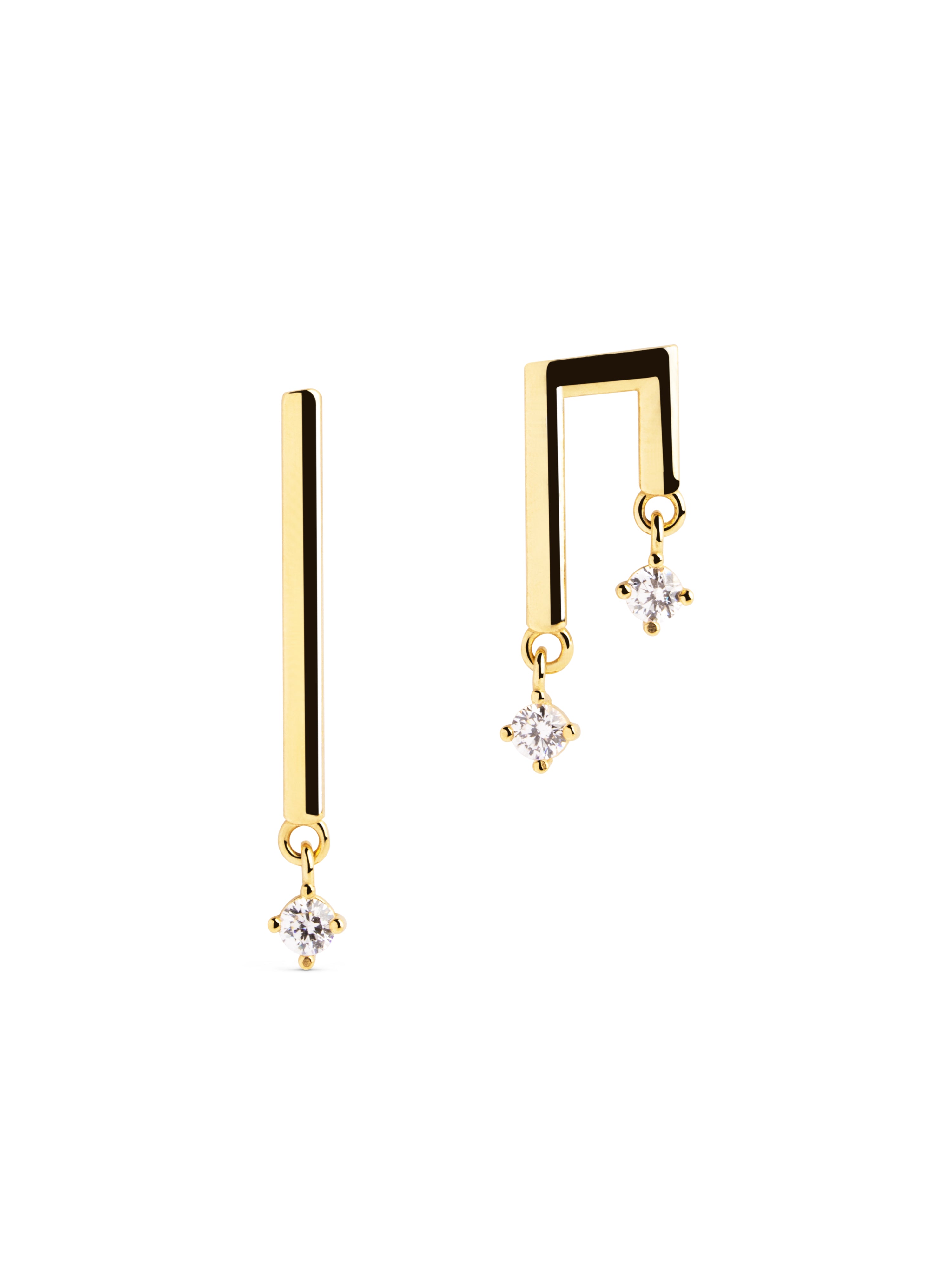 Pendientes Levels Spark Oro