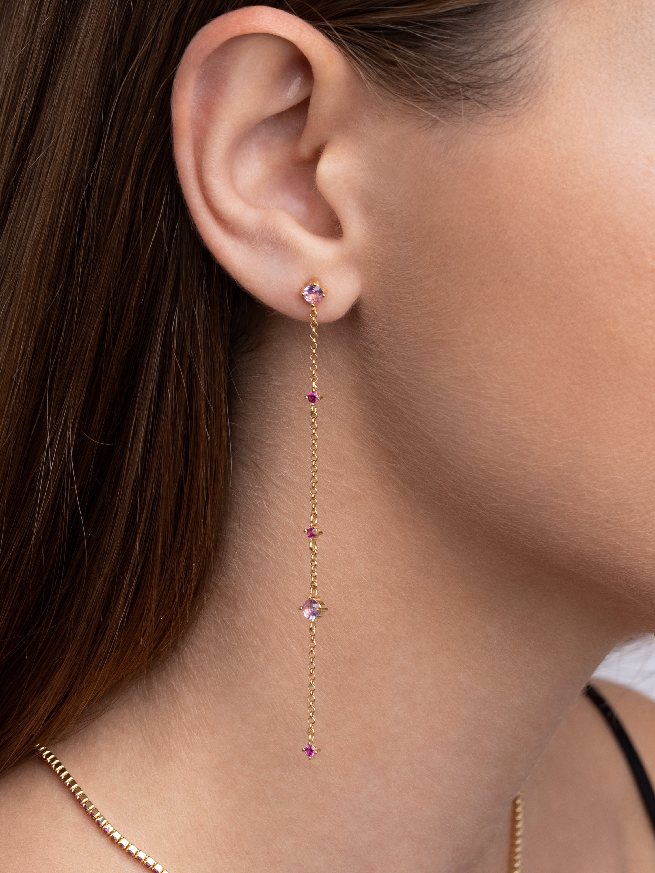 Pendientes Lily L Oro