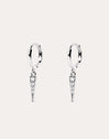 Pendientes Peak Plata