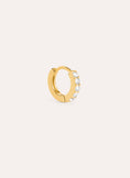 Cleo M Gold Hoop Single Earring