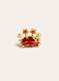 Sea Crabby Gold Single Earring