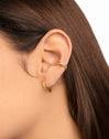 Cleo Colors Gold Ear Cuff Single Earring