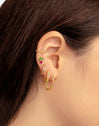 Cleo Colors Gold Ear Cuff Single Earring