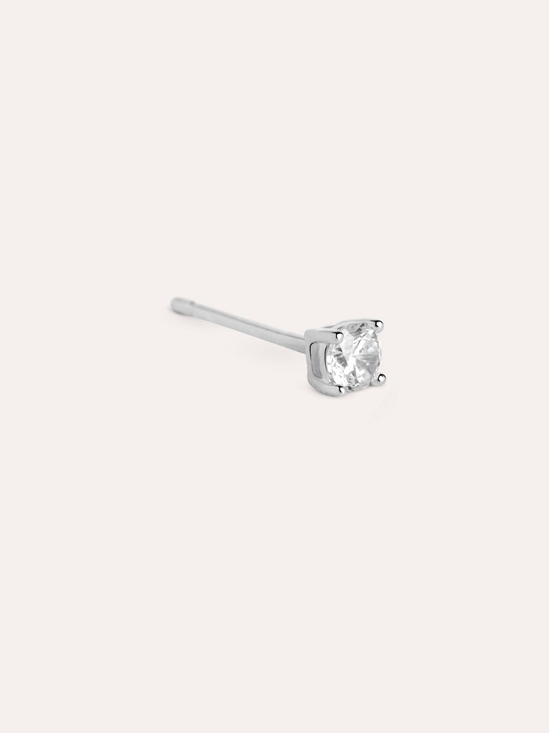 Pendiente Suelto Mini Spark Plata