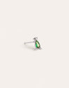 Dino T Rex Green Silver Single Earring