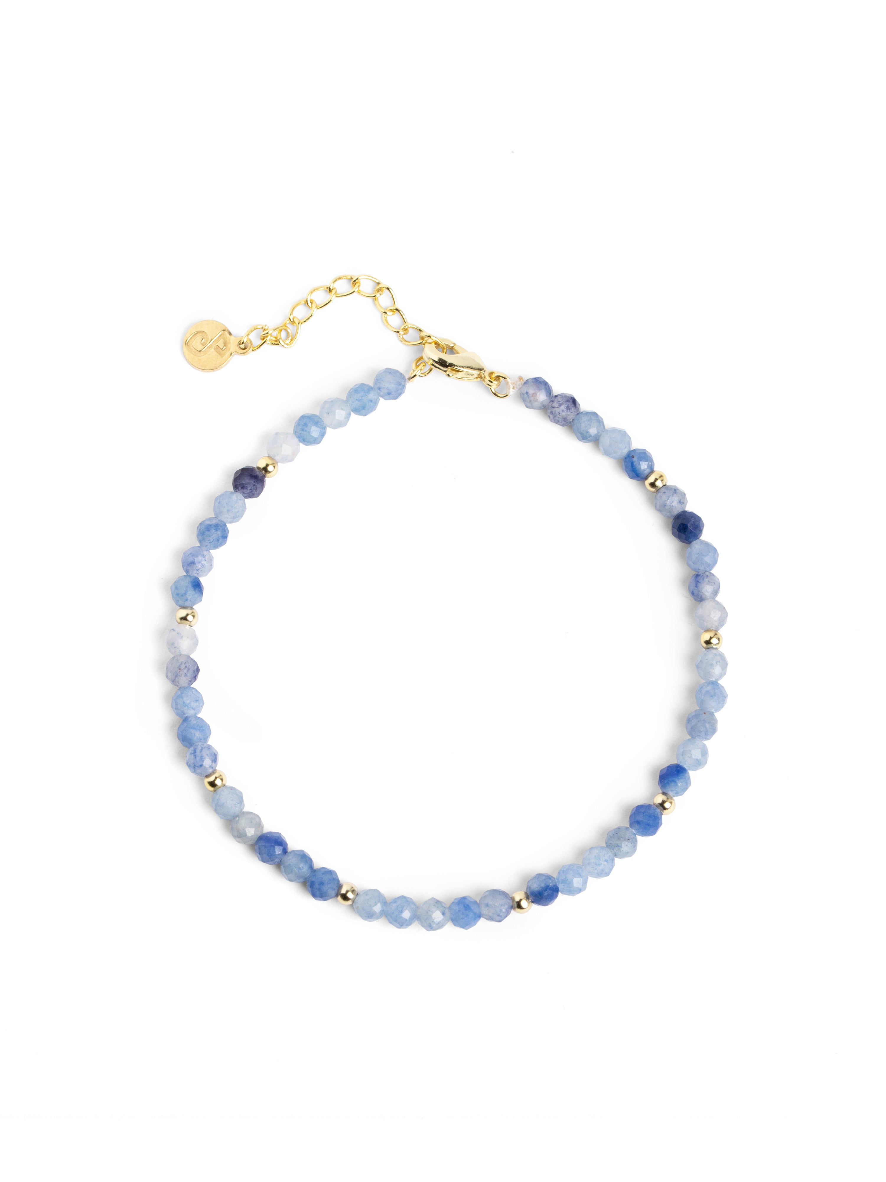 Pulsera Altea Dots Indigo Oro
